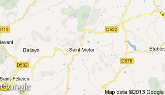 Plan de Saint-Victor