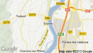 Plan de Soyons