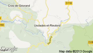 Plan de Usclades-et-Rieutord