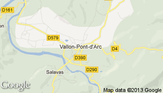 Plan de Vallon-Pont-d'Arc