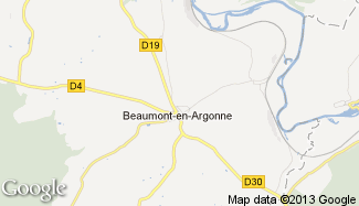 Plan de Beaumont-en-Argonne