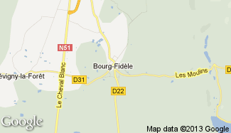 Plan de Bourg-Fidèle