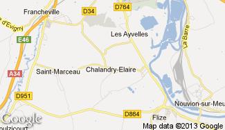 Plan de Chalandry-Elaire