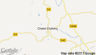 Plan de Chatel-Chéhéry