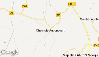 Plan de Chesnois-Auboncourt