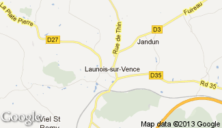 Plan de Launois-sur-Vence