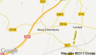 Plan de Novy-Chevrières