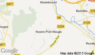 Plan de Noyers-Pont-Maugis