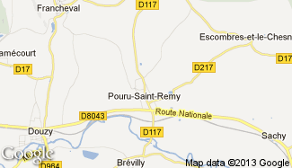 Plan de Pouru-Saint-Remy