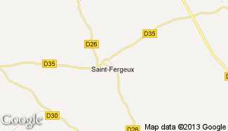 Plan de Saint-Fergeux