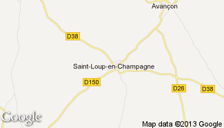 Plan de Saint-Loup-en-Champagne