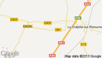 Plan de Saint-Remy-le-Petit