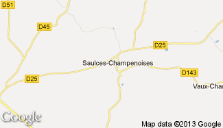 Plan de Saulces-Champenoises