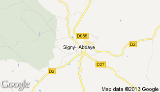 Plan de Signy-l'Abbaye