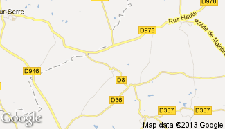 Plan de Vaux-lès-Rubigny