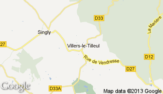 Plan de Villers-le-Tilleul