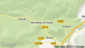Plan de Bédeilhac-et-Aynat