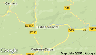 Plan de Durban-sur-Arize
