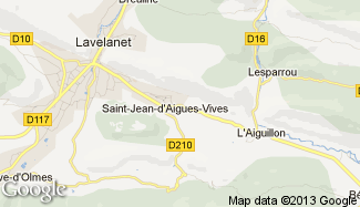 Plan de Saint-Jean-d'Aigues-Vives