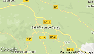 Plan de Saint-Martin-de-Caralp