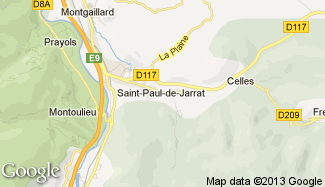 Plan de Saint-Paul-de-Jarrat
