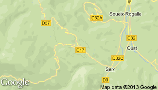 Plan de Sentenac-d'Oust