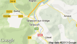 Plan de Tarascon-sur-Ariège