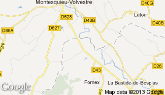 Plan de Thouars-sur-Arize