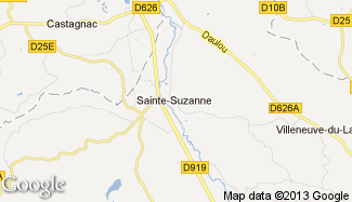 Plan de Sainte-Suzanne