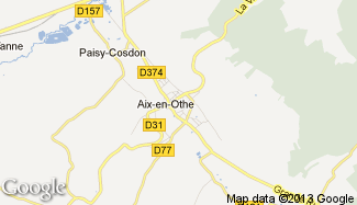 Plan de Aix-en-Othe