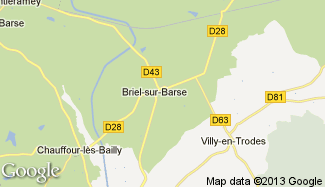 Plan de Briel-sur-Barse