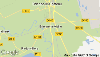 Plan de Brienne-la-Vieille