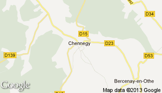 Plan de Chennegy