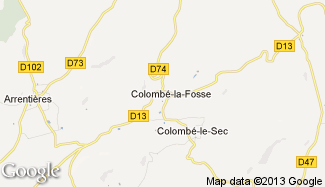 Plan de Colombé-la-Fosse