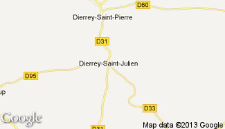 Plan de Dierrey-Saint-Julien