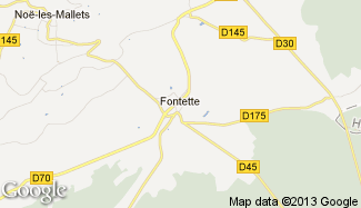 Plan de Fontette