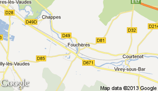 Plan de Fouchères