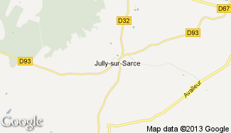 Plan de Jully-sur-Sarce