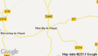 Plan de Marcilly-le-Hayer