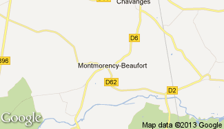 Plan de Montmorency-Beaufort