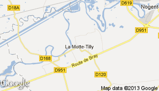 Plan de La Motte-Tilly