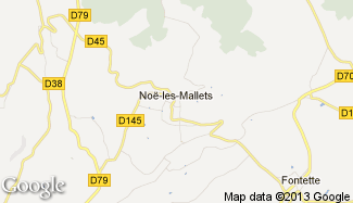 Plan de Noë-les-Mallets