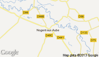 Plan de Nogent-sur-Aube