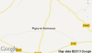 Plan de Rigny-la-Nonneuse