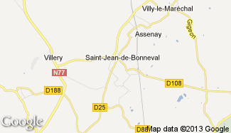 Plan de Saint-Jean-de-Bonneval