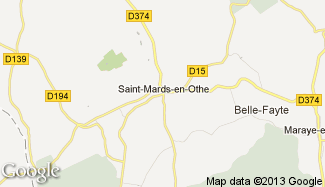 Plan de Saint-Mards-en-Othe