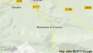 Plan de Belvianes-et-Cavirac