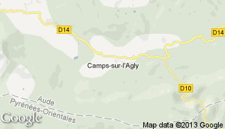 Plan de Camps-sur-l'Agly