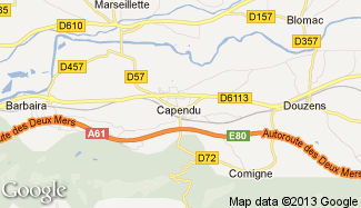 Plan de Capendu