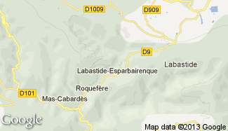 Plan de Labastide-Esparbairenque